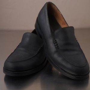 Handmade John Varvatos Nubuck leather loafer Vibram Rubber Sole UnWorn Like New